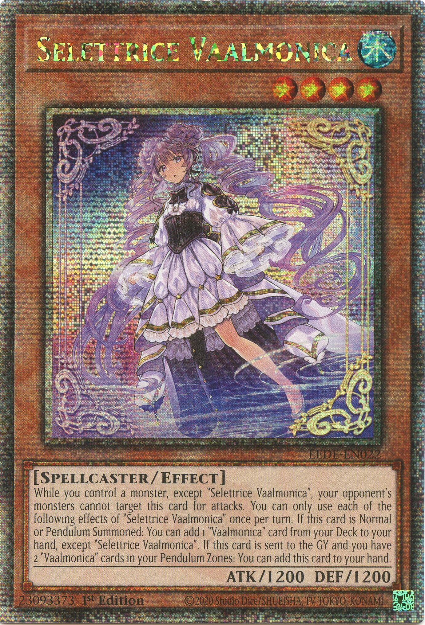 Selettrice Vaalmonica (Quarter Century Secret Rare) [LEDE-EN022] Quarter Century Secret Rare | Exor Games New Glasgow