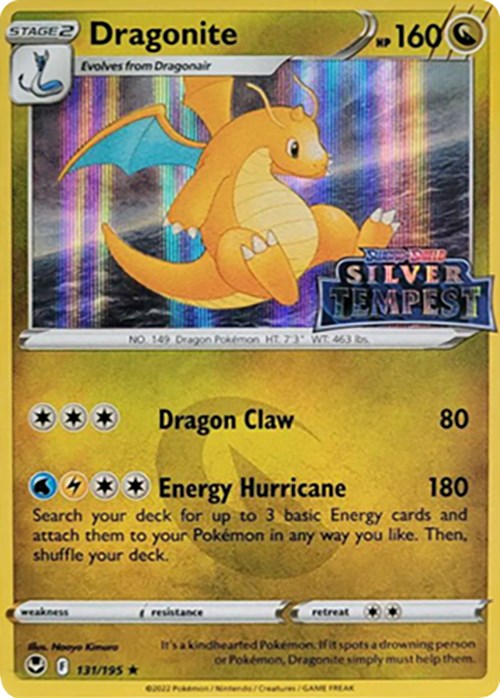 Dragonite (131/195) (Silver Tempest Stamped) [Sword & Shield: Silver Tempest] | Exor Games New Glasgow