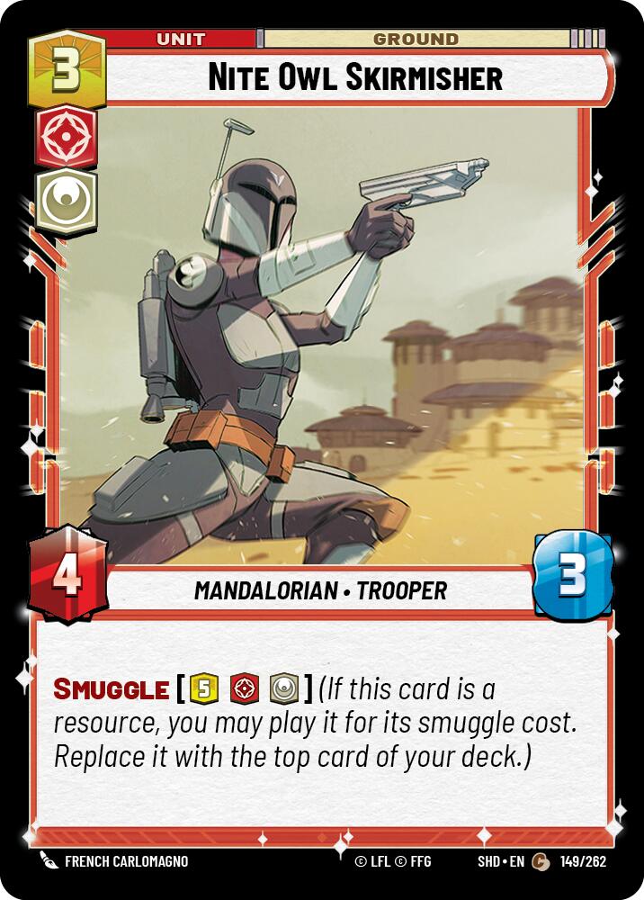 Nite Owl Skirmisher (149/262) (149/262) [Shadows of the Galaxy] | Exor Games New Glasgow