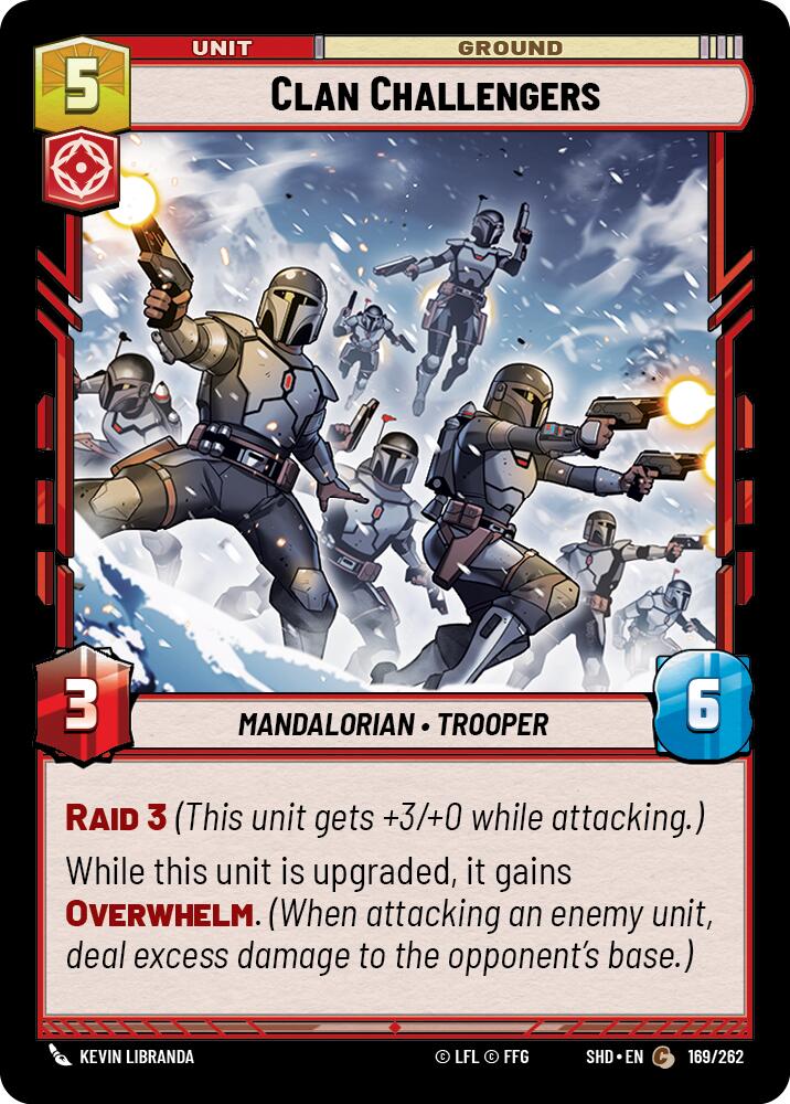 Clan Challengers (169/262) (169/262) [Shadows of the Galaxy] | Exor Games New Glasgow