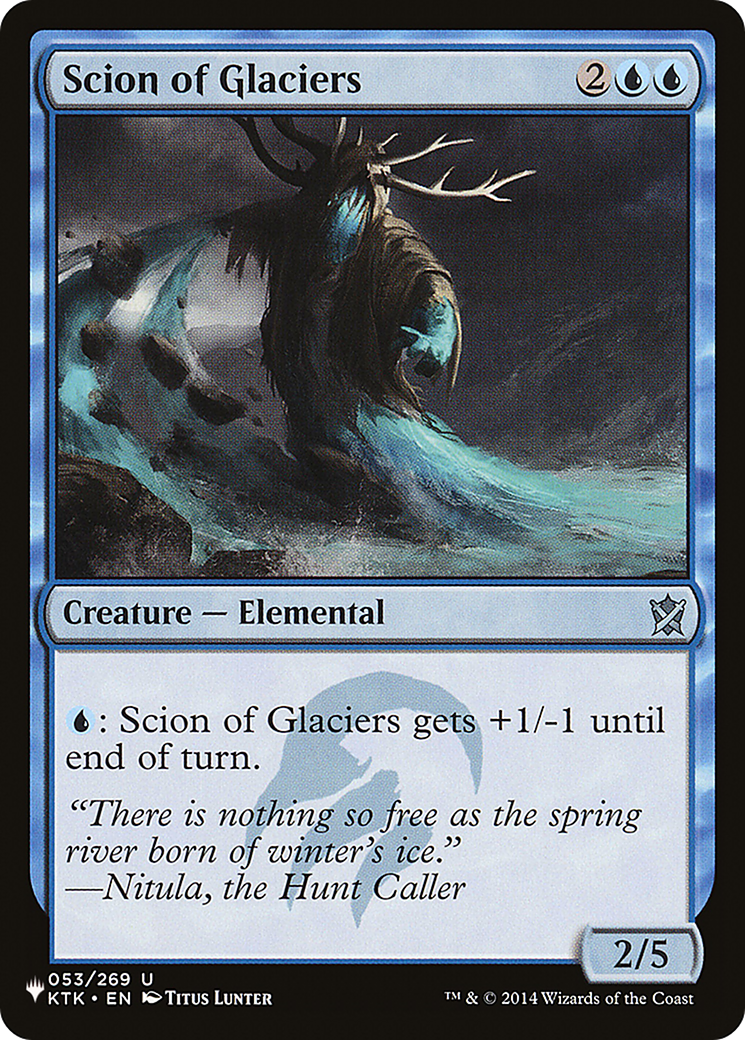 Scion of Glaciers [The List] | Exor Games New Glasgow