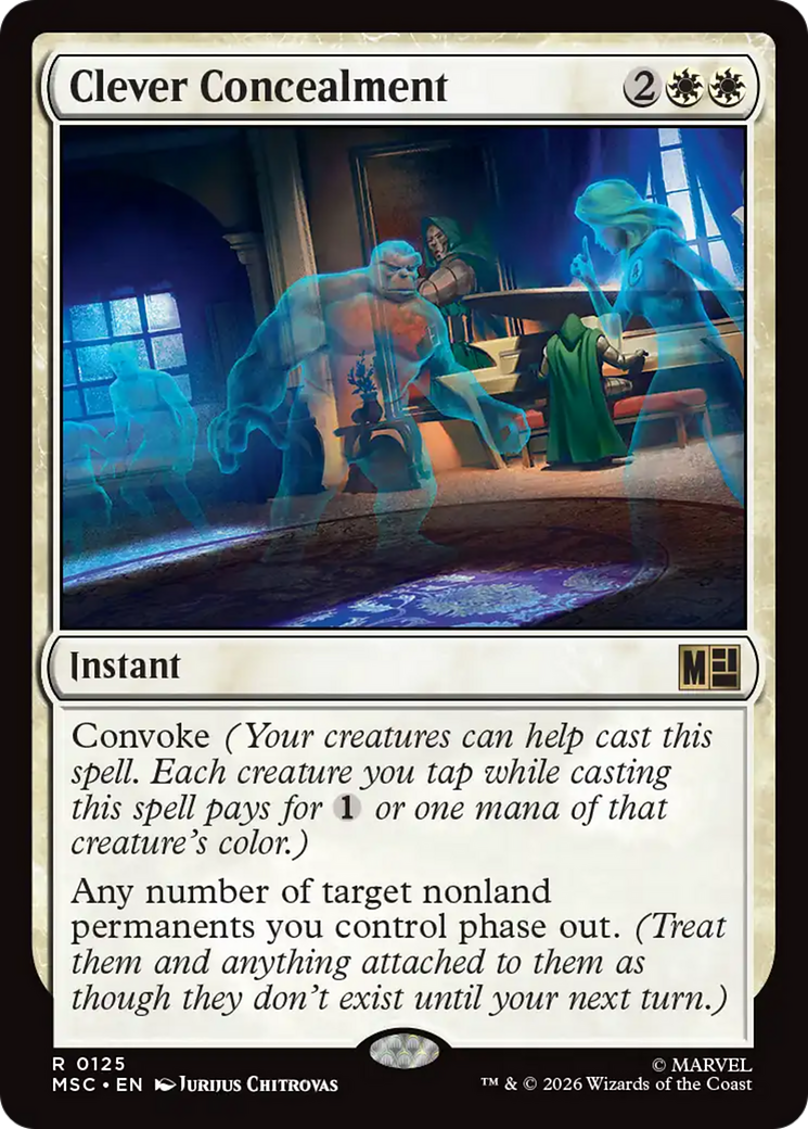 Clever Concealment [Marvel Super Heroes Commander] | Exor Games New Glasgow