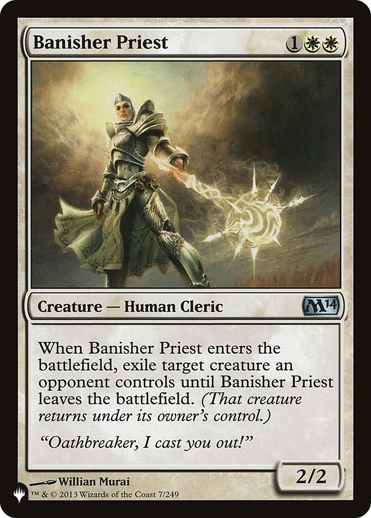 Banisher Priest [The List Reprints] | Exor Games New Glasgow