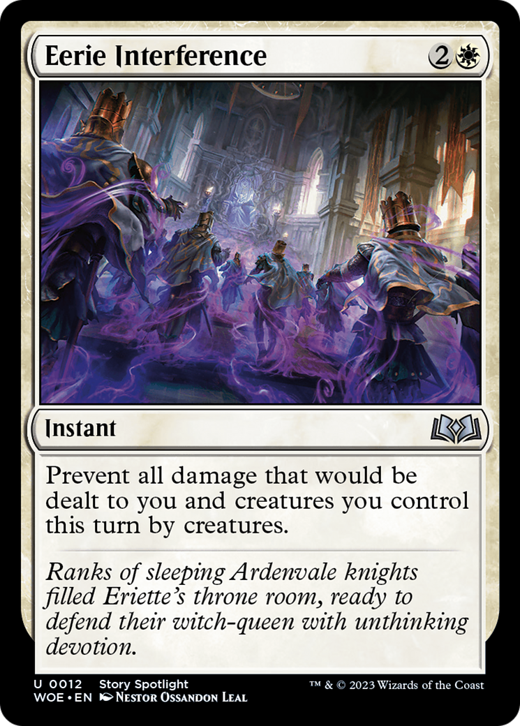 Eerie Interference [Wilds of Eldraine] | Exor Games New Glasgow