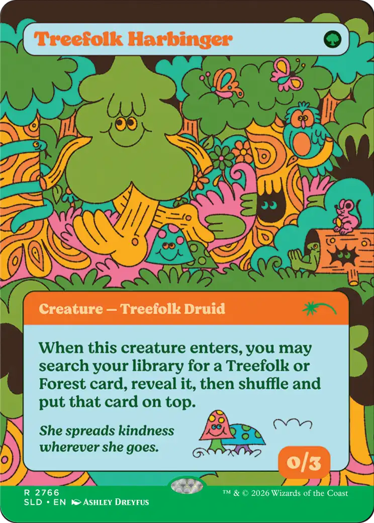 Treefolk Harbinger [Secret Lair Drop Series] | Exor Games New Glasgow