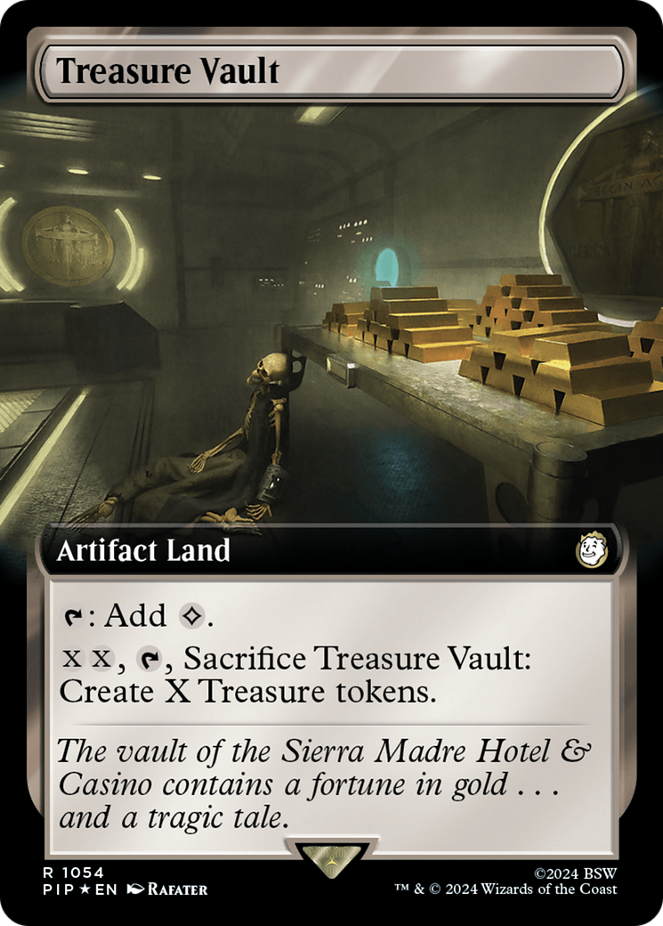 Treasure Vault (Extended Art) (Surge Foil) [Fallout] | Exor Games New Glasgow