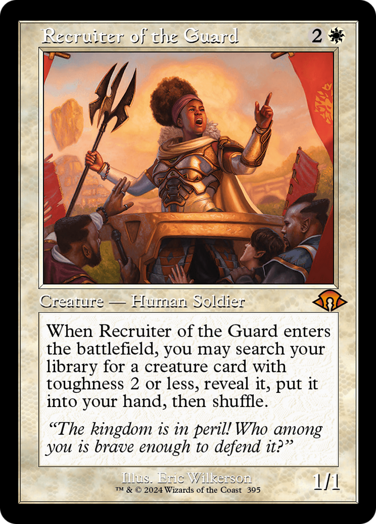 Recruiter of the Guard (Retro) [Modern Horizons 3] | Exor Games New Glasgow