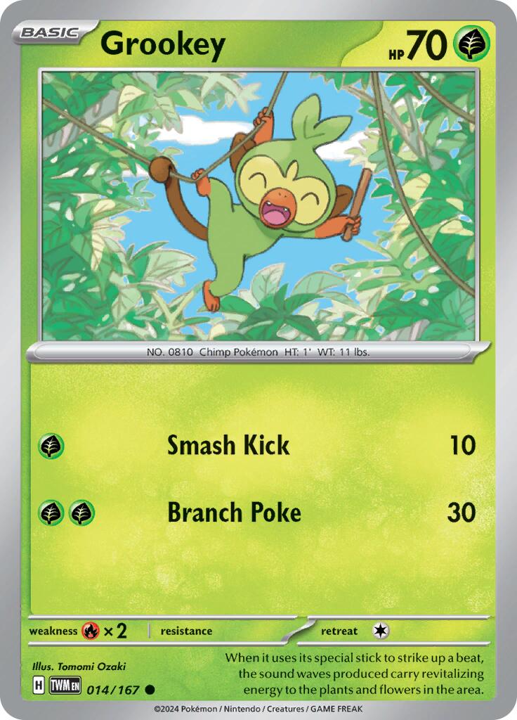 Grookey (014/167) [Scarlet & Violet: Twilight Masquerade] | Exor Games New Glasgow