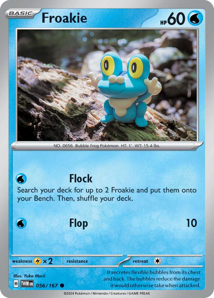 Froakie (056/167) [Scarlet & Violet: Twilight Masquerade] | Exor Games New Glasgow