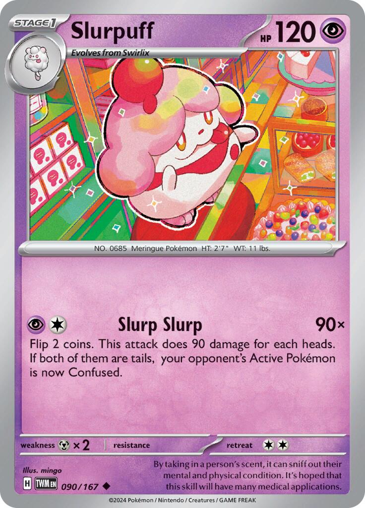 Slurpuff (090/167) [Scarlet & Violet: Twilight Masquerade] | Exor Games New Glasgow