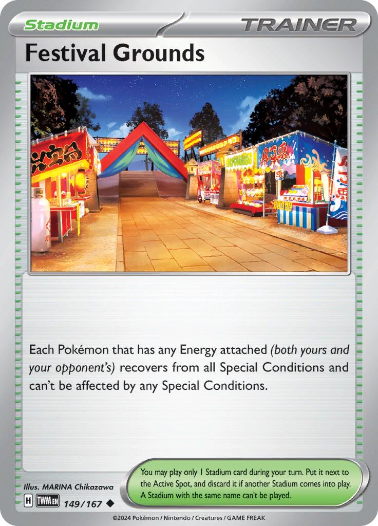 Festival Grounds (149/167) [Scarlet & Violet: Twilight Masquerade] | Exor Games New Glasgow