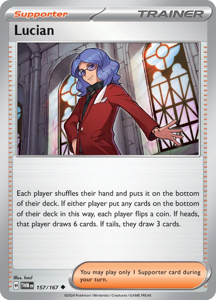 Lucian (157/167) [Scarlet & Violet: Twilight Masquerade] | Exor Games New Glasgow