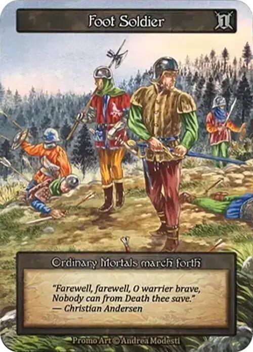 Foot Soldier (Forest) [Dust Reward Promos] | Exor Games New Glasgow
