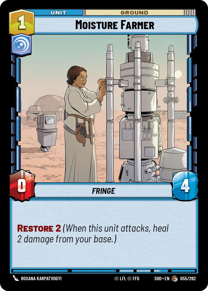 Moisture Farmer (055/262) (055/262) [Shadows of the Galaxy] | Exor Games New Glasgow