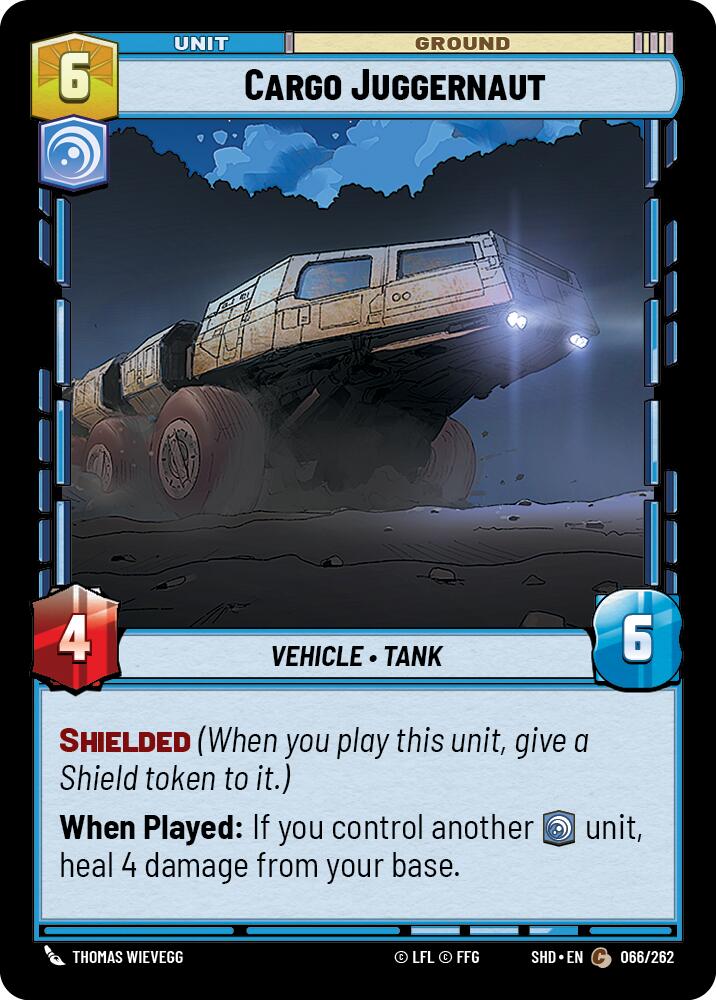 Cargo Juggernaut (066/262) (066/262) [Shadows of the Galaxy] | Exor Games New Glasgow
