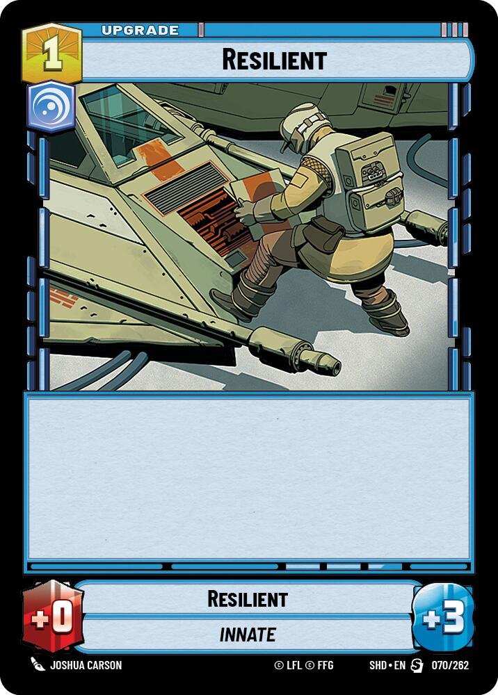Resilient (070/262) (070/262) [Shadows of the Galaxy] | Exor Games New Glasgow