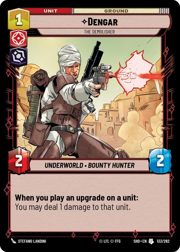 Dengar - The Demolisher (133/262) (133/262) [Shadows of the Galaxy] | Exor Games New Glasgow