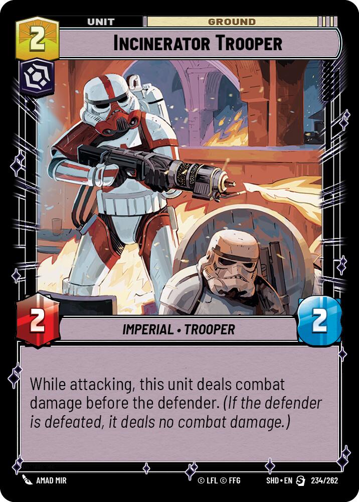Incinerator Trooper (234/262) (234/262) [Shadows of the Galaxy] | Exor Games New Glasgow