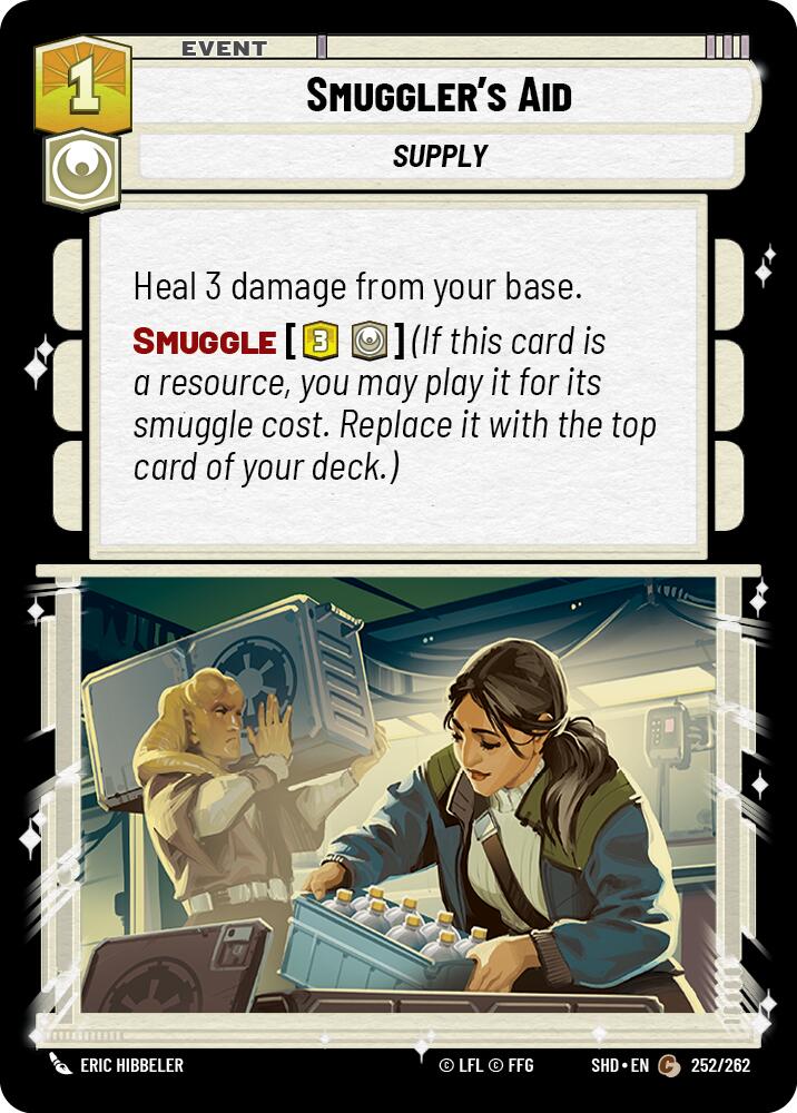 Smuggler's Aid (252/262) (252/262) [Shadows of the Galaxy] | Exor Games New Glasgow