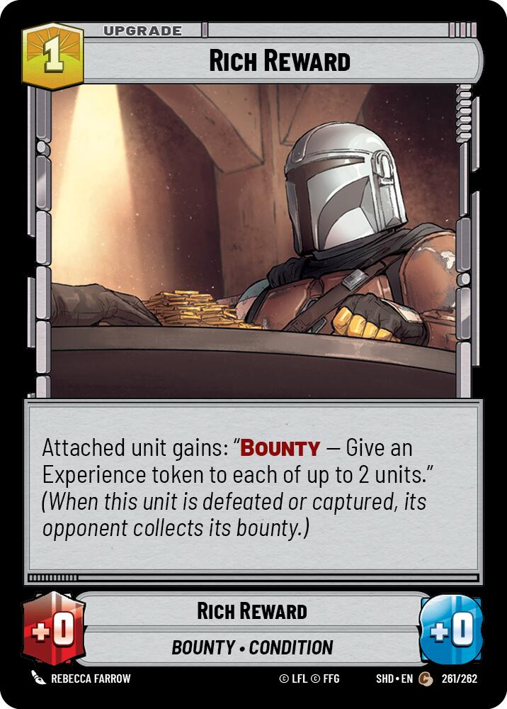 Rich Reward (261/262) (261/262) [Shadows of the Galaxy] | Exor Games New Glasgow