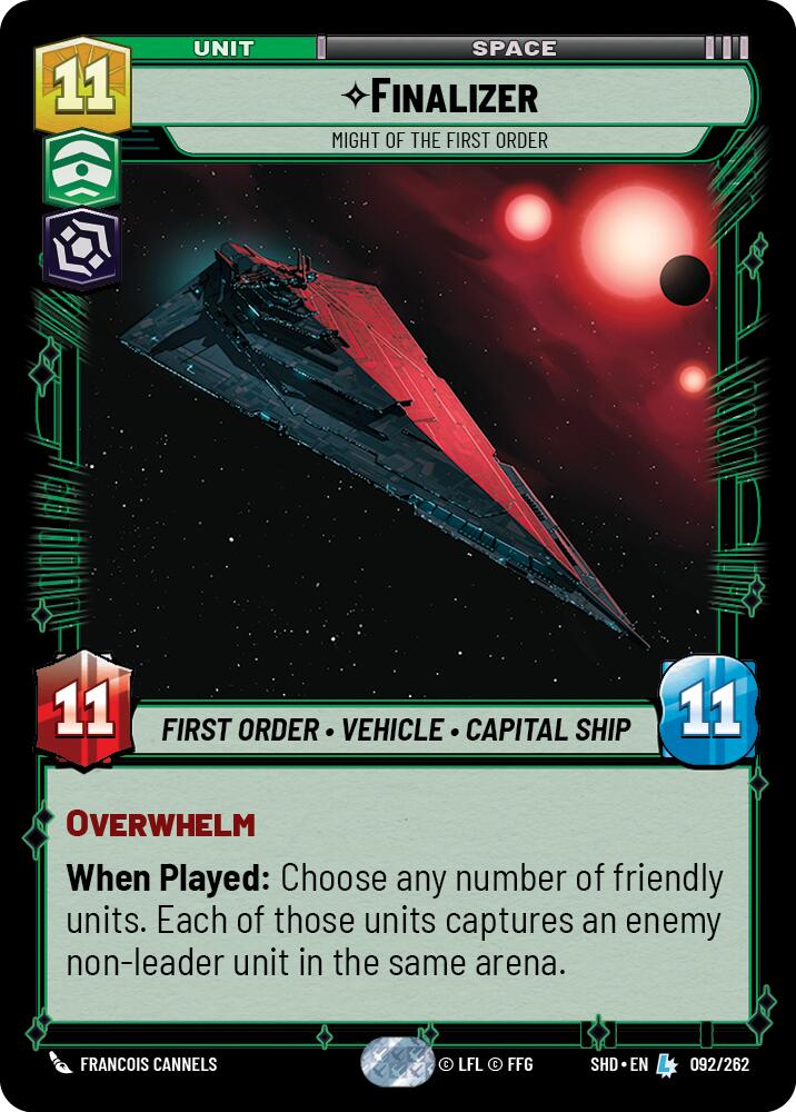 Finalizer - Might of the First Order (092/262) (092/262) [Shadows of the Galaxy] | Exor Games New Glasgow