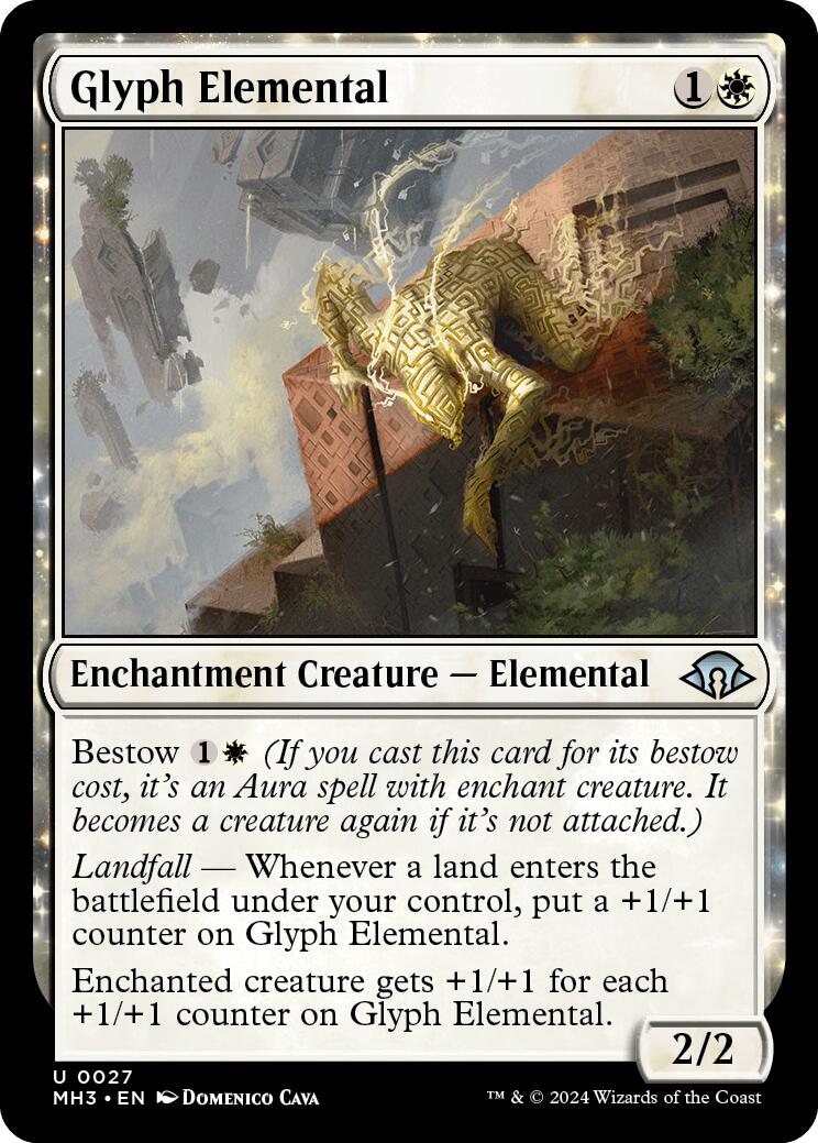 Glyph Elemental [Modern Horizons 3] | Exor Games New Glasgow