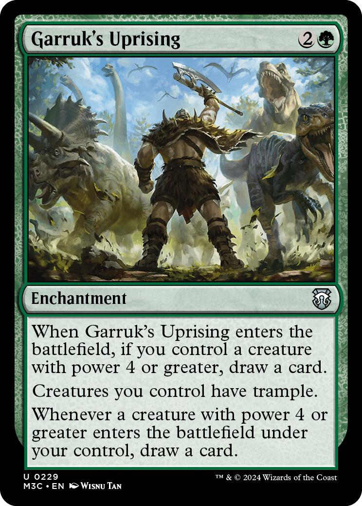 Garruk's Uprising [Modern Horizons 3 Commander] | Exor Games New Glasgow