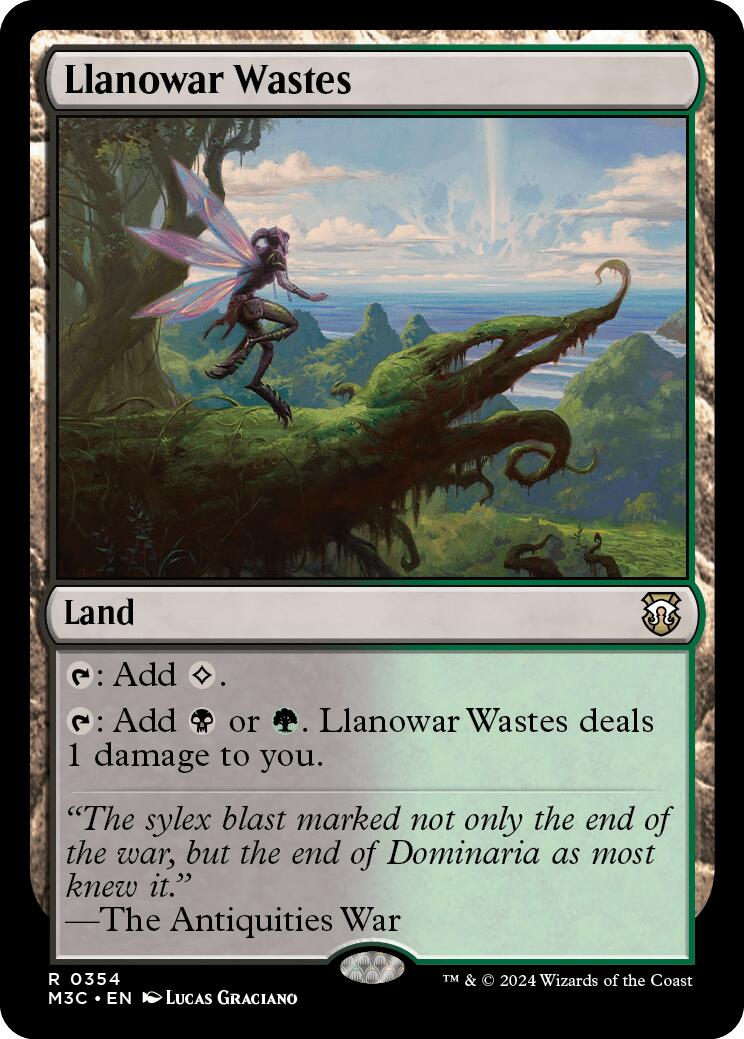 Llanowar Wastes [Modern Horizons 3 Commander] | Exor Games New Glasgow