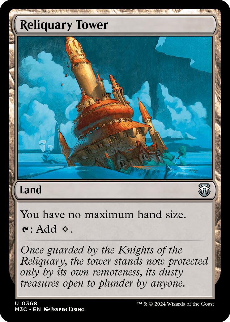 Reliquary Tower [Modern Horizons 3 Commander] | Exor Games New Glasgow