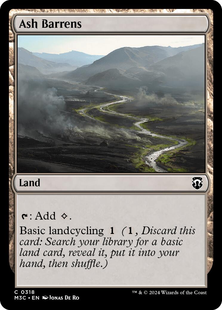 Ash Barrens [Modern Horizons 3 Commander] | Exor Games New Glasgow