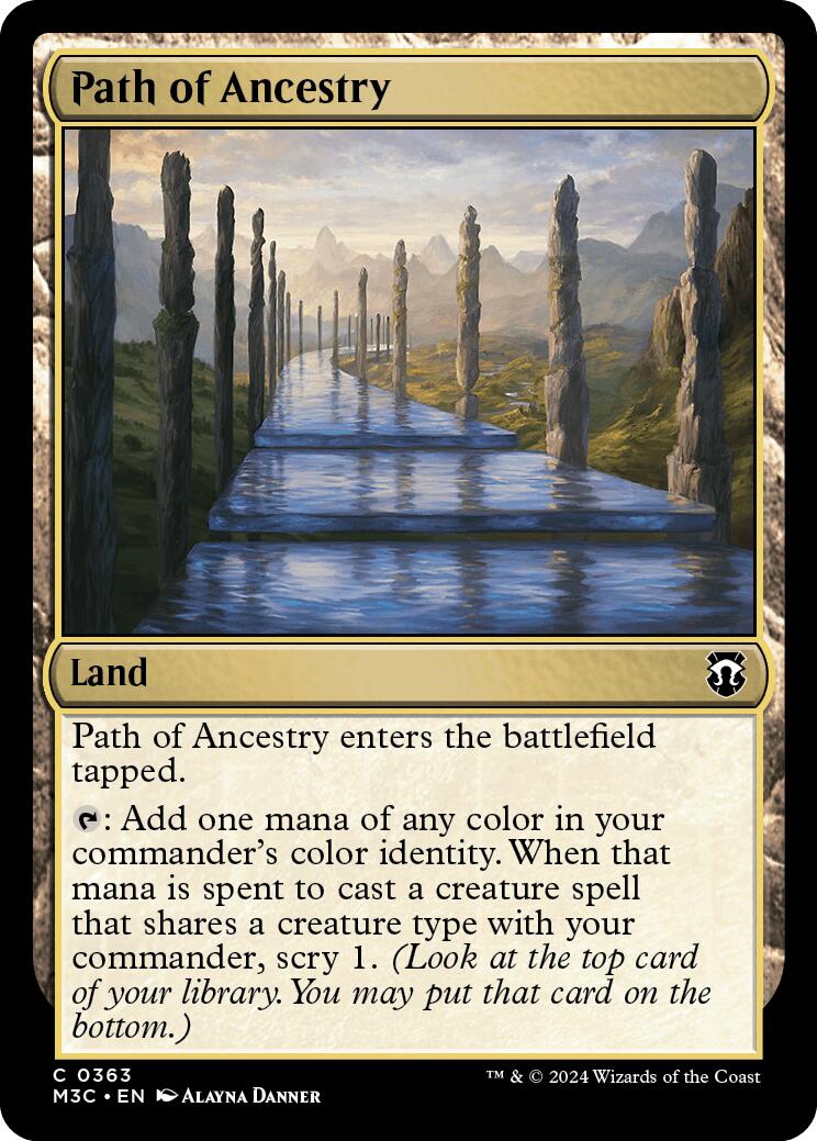 Path of Ancestry [Modern Horizons 3 Commander] | Exor Games New Glasgow