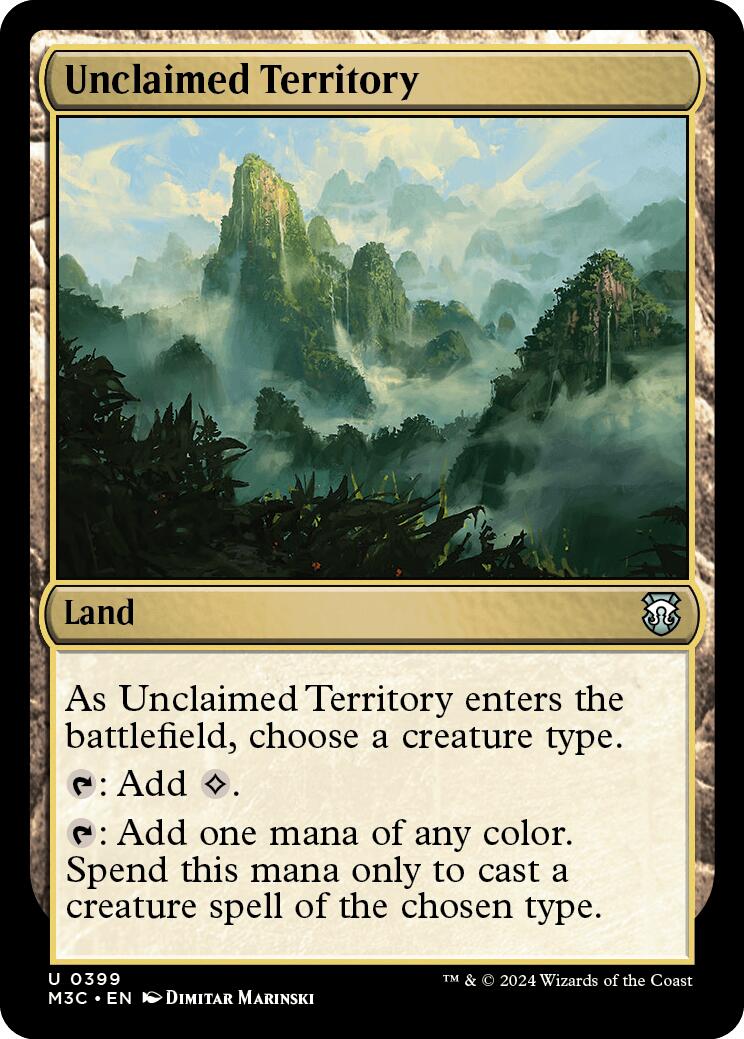 Unclaimed Territory [Modern Horizons 3 Commander] | Exor Games New Glasgow