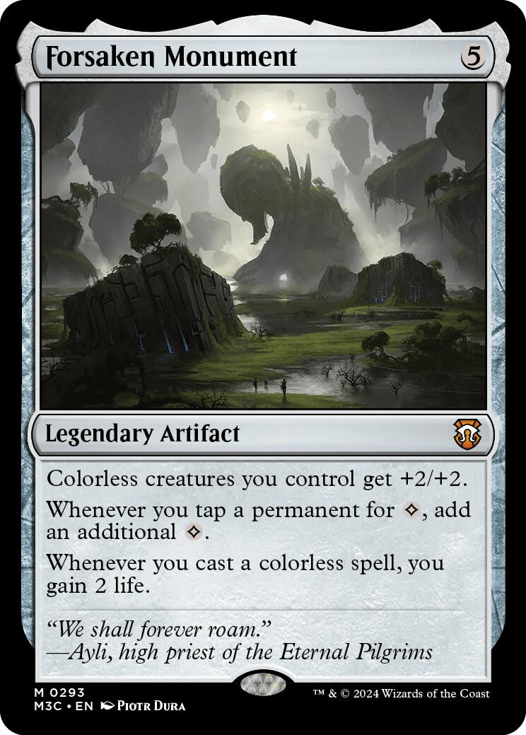 Forsaken Monument [Modern Horizons 3 Commander] | Exor Games New Glasgow