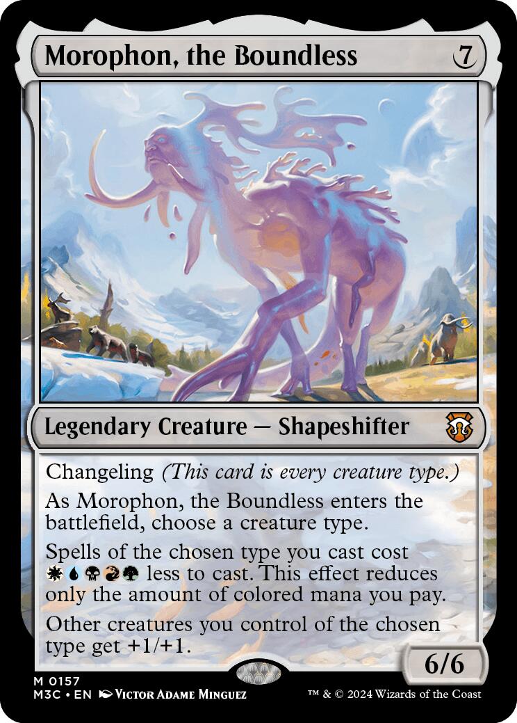 Morophon, the Boundless [Modern Horizons 3 Commander] | Exor Games New Glasgow