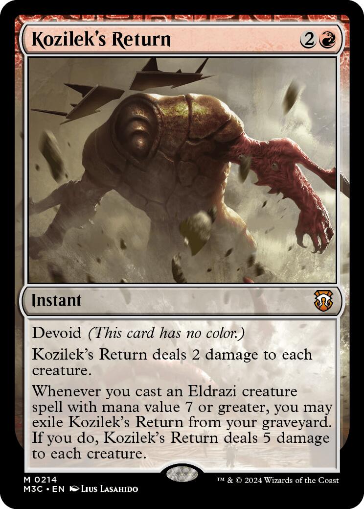 Kozilek's Return [Modern Horizons 3 Commander] | Exor Games New Glasgow