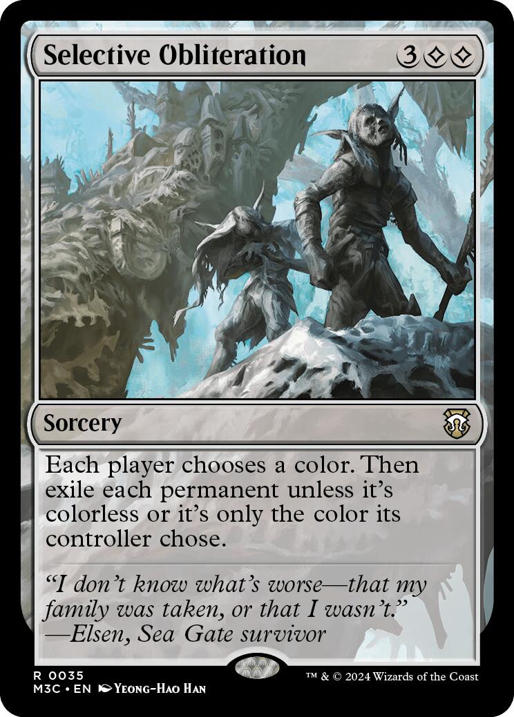 Selective Obliteration [Modern Horizons 3 Commander] | Exor Games New Glasgow