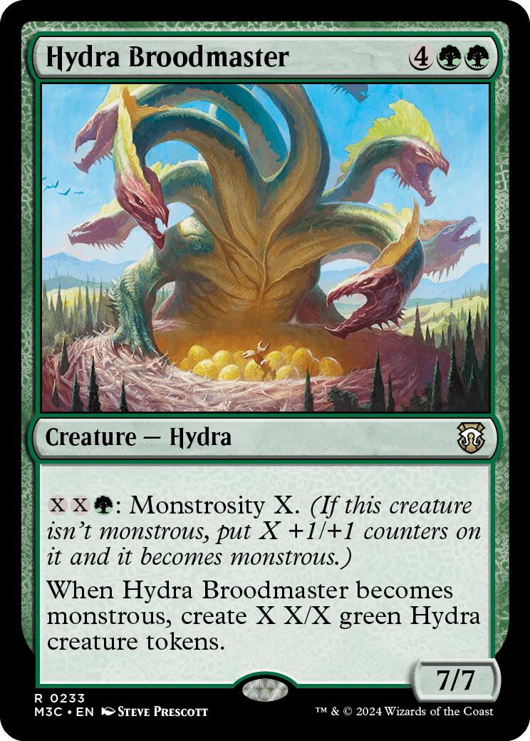 Hydra Broodmaster [Modern Horizons 3 Commander] | Exor Games New Glasgow