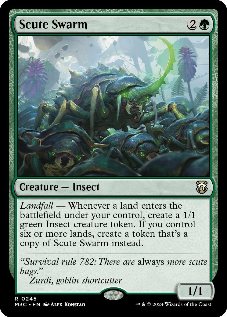 Scute Swarm [Modern Horizons 3 Commander] | Exor Games New Glasgow