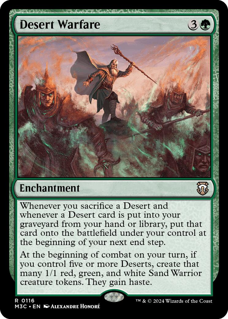 Desert Warfare [Modern Horizons 3 Commander] | Exor Games New Glasgow