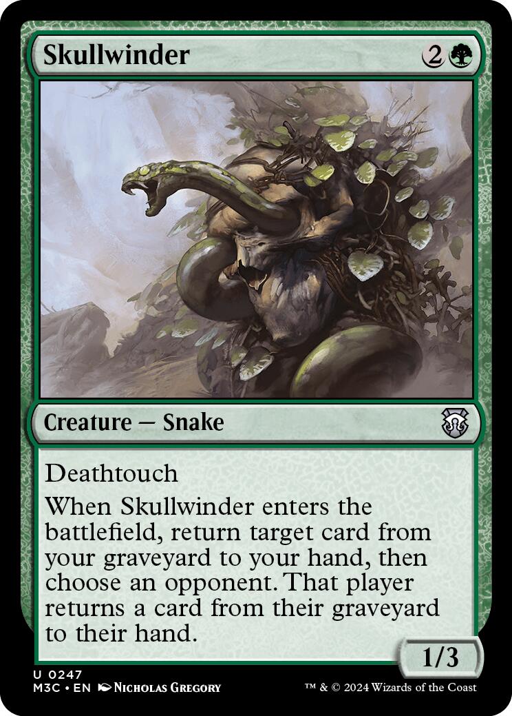 Skullwinder [Modern Horizons 3 Commander] | Exor Games New Glasgow