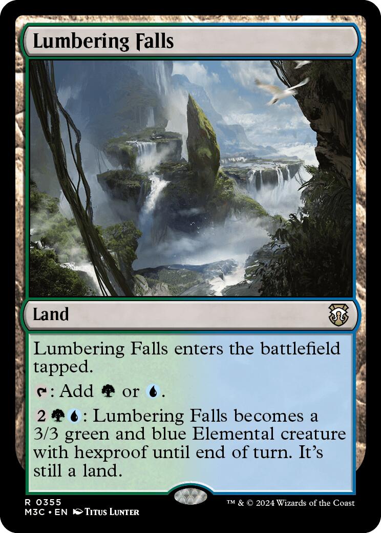 Lumbering Falls [Modern Horizons 3 Commander] | Exor Games New Glasgow