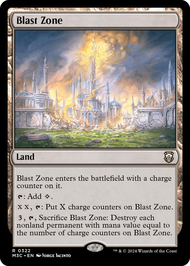 Blast Zone [Modern Horizons 3 Commander] | Exor Games New Glasgow