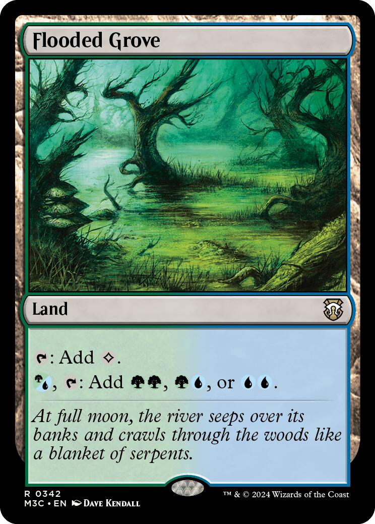 Flooded Grove [Modern Horizons 3 Commander] | Exor Games New Glasgow