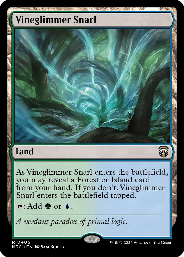 Vineglimmer Snarl [Modern Horizons 3 Commander] | Exor Games New Glasgow