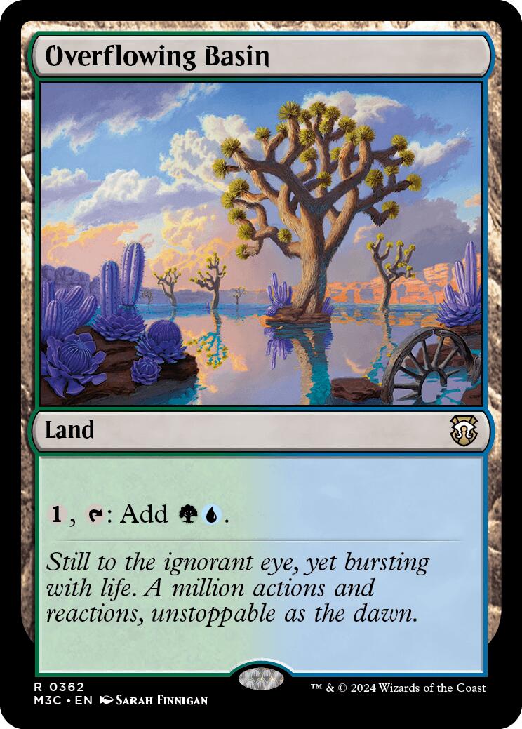 Overflowing Basin [Modern Horizons 3 Commander] | Exor Games New Glasgow