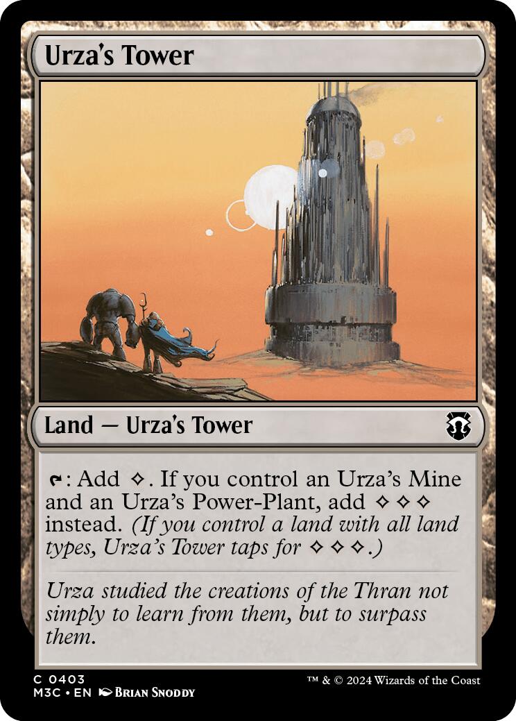 Urza's Tower [Modern Horizons 3 Commander] | Exor Games New Glasgow