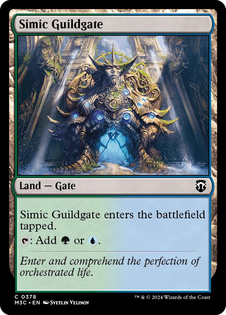 Simic Guildgate [Modern Horizons 3 Commander] | Exor Games New Glasgow