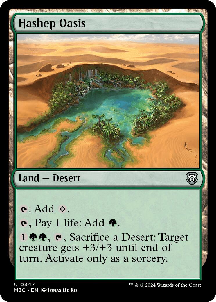 Hashep Oasis [Modern Horizons 3 Commander] | Exor Games New Glasgow