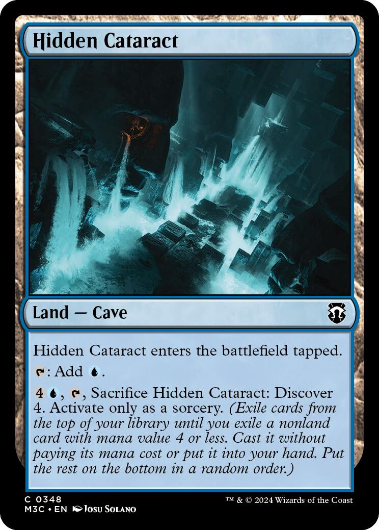 Hidden Cataract [Modern Horizons 3 Commander] | Exor Games New Glasgow