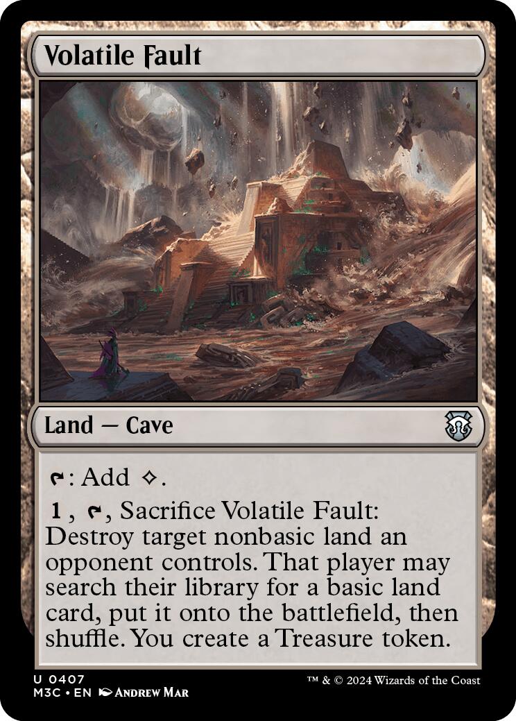 Volatile Fault [Modern Horizons 3 Commander] | Exor Games New Glasgow